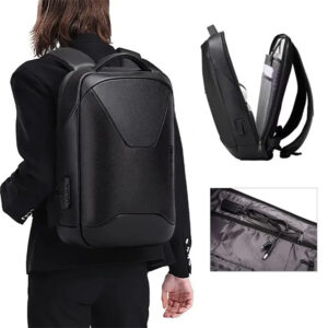 کوله پشتی لپ تاپ 15.6 اینچ مسافرتی ضد سرقت بنج  Bange BG-6621 Leather Anti Theft Travel Backpack